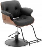 Physa Fodrász szék lábtartóval 830-960mm 200kg Physa Physa Filey Black (PHYSA FILEY BLACK)