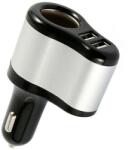 Siegbert Incarcator auto Siegbert DUAL USB Q. C3.0 x2, protectie, gri