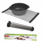 kamille Mosogatóra Tekerhető Csepegtető Szárító Edényszőnyeg Zöldség Gyümölcs Kamille (KM7009)