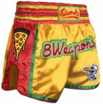  8 Weapons Muay Thai rövidnadrág Muay Pizza M (8W-8050037-2)