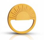 MilaBaby Szilikon rágóka Természetes fogó Boho Mustár (#C471B)