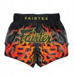 Fairtex Muay Thai Volcano rövidnadrág BS1921 Fekete/Piros S (FX-BS1921-S)
