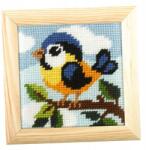 Orchidea Hímzés Kerettel. Az Első Hímzésem Madárka (6706)