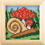 Orchidea Hímző Szett Kerettel Az Első Hímzésem Csiga És Légy