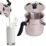 kamille Tejfőző Csokoládé Edény Síppal dupla falú 1L Kamille (KM 5840)