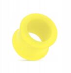  Szilikon fül piercing sárga 26mm (TP104-YELLOW26mm)
