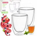 Kamille Thermo Poharak Kávéscsészék Latte Tea Szett 2 db-os (KM9004)
