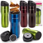 kamille Thermo bögre termosz palack Kulacs 450ml metál szín Kamille (KM-2050)