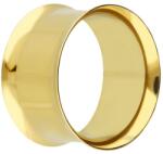  Alagút Klasszikus Nyeregacél Piercing Fém Arany 4mm (TP010-GOLD4mm)