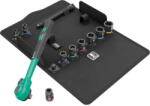 Wera Set clichet 8100 SB 13 Zyklop Comfort, manetă inversă, acționare 3/8", inch, 11 piese (05005531001)