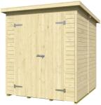 WEKA Mori fából készült kerti fészer (183 × 189 × 200 cm)