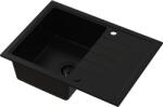 Ruvetti Axel chiuvetă din granit 68x49.5 cm negru 3001AX_FB140_W (3001AXFB140W) Chiuveta