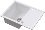 Ruvetti Axel chiuvetă din granit 65x50 cm alb 3001AX_WH120_W (3001AXWH120W) Chiuveta