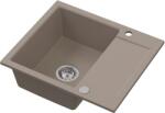 Ruvetti Signum chiuvetă din granit 59x50 cm bej 3001S_BE120_W (3001SBE120W) Chiuveta