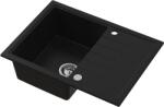 Ruvetti Axel chiuvetă din granit 68x49.5 cm negru 3001AX_BC140_W (3001AXBC140W) Chiuveta