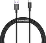 Baseus CATYS-01 Superior Cablu de încărcare rapidă USB-C 66W 1m negru