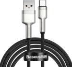 Baseus Cafule Metal Series Cablu de date USB-A - USB-C 66W 2m Negru