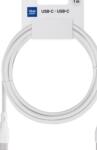Blue Star Blue Star Eco cablu USB-C/USB-C 60W 1M - alb