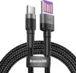 Baseus CATKLF-PG1 Cafule cablu de date cu încărcare rapidă USB dublu față la USB 40W 1m gri/negru