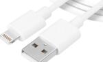 Tactical Cablu Tactical Smooth Thread USB-A/Lightning 1m Alb