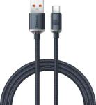 Baseus CAJY000401 Crystal Shine Series cablu de date USB - USB-C 100W 1, 2m negru