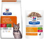 Hill's Prescription Diet 8kg+12x85g Hill's Prescription Diet száraztáp és hozzáillő nedvestáp ingyen! - c/d Urinary Stress + Metabolic csirke