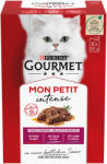Gourmet 24x50g Gourmet Mon Petit marha, borjú bárány nedves macskatáp 18+6 ingyen