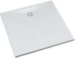 Schedline Magnific White Stone négyzet alakú zuhanytálca fedéllel 80x80 cm fehér 3SP. M1K-8080/B/ST-M9/B/ST (3SPM1K8080BSTM9BST)