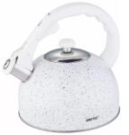 Kinghoff Teáskanna, Sípszóval, Fehér Gránit Mintás, 2.6L KH-1407