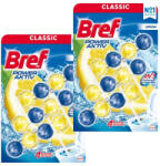 Bref Power Aktiv Lemon toalett frissítő (2x 3x50 g)