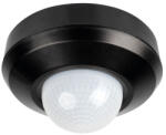 Kanlux SENTO-O-WT-B mozgás és jelenlétérzékelő fekete 360° max. 20m IP20/44 PIR mozgásérzékelő 37367 (37367)