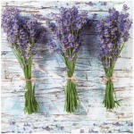 DAISY Levendulás szalvéta - levendula csokrok (FR-PM-015101)