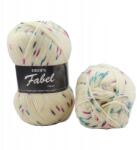 DROPS Design Fabel print 925 áfonya és krém (925)