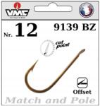 VMC 10 x VMC Akasztó Round Match Offset 9139 Bz Nr. 12 (9139 BZ 12)