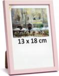  Képkeret 13x18 cm rózsaszín Mdf - álló és lógó képkeret (B0FBZQTS7B)