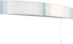Endon Lighting Endon modern fürdőszobai lámpa onan fehér króm end91797 IP44 (91797)