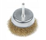 POLAX Homlokkefe szárral fúróhoz 1/4" 75mm (hullámos drót) (54-172)