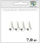  4 X Átmenő Súly Könnycsepp 7, 0 gr (CP-L7)