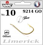 VMC 10 x VMC Akasztó Limerick Offset S. S. 9214 Go Nr. 10 (9214 GO 10)