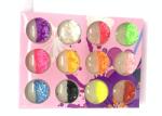 Global Fashion Set 12 paiete decorative pentru unghii, rotunde