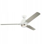 Kichler Zeus KLF-ZEUS-60-WHT ventilátor 10W/LED 30 (KLF-ZEUS-60-WHT)