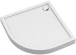 Omnires Cadita dus semirotunda Omnires Camden alb 80x80 cm (CAMDEN80-OBP)