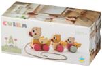 Cubika Jucarie din lemn, Cubika, Ratustele mele - Pastel (KR-15979)