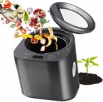  Nessgraim elektromos konyhai komposztáló 500W szénszűrővel szürke (kf-s1b)