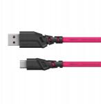  Mathorn MTC-200M fotókábel 2m 10Gbps PD60W Usb A-c Magenta tether (MTC-200M)