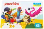 Puzzlika Puzzle pentru copii 5in1, 2 ani+, Puzzlika - Birds (KR-14255) Puzzle