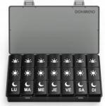  Francia gyógyszeradagoló doboz 7 napra, napi 3 rekesszel (B08YFG71G3)