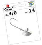 VMC Erie Jig Álló Fej Kampó 4/0 gr 14 (9147 BN 4/0 14)