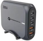 Forcell F-Energy GaN III VT-51 asztali töltő 200W szürke (103322)