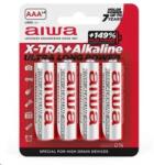 Aiwa X-tra Plus mikro ceruza elem (AAA) 4db